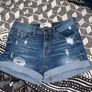 Jean shorts